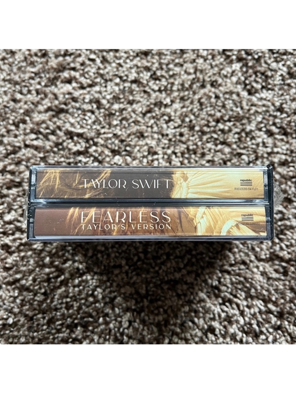 NEW Taylor Swift "Fearless (Taylor's Version)" Cassette - Gold/Brown